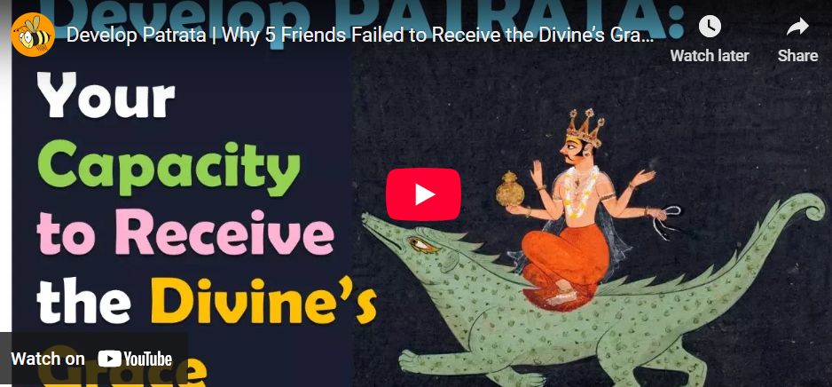 Develop Patrata | Why 5 Friends Failed to Receive the Divine’s Grace (VIDEO)