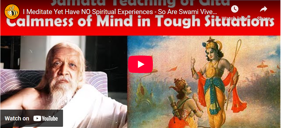 I Meditate Yet Have NO Spiritual Experiences – So Are Swami Vivekananda’s Teachings Wrong? (VIDEO)